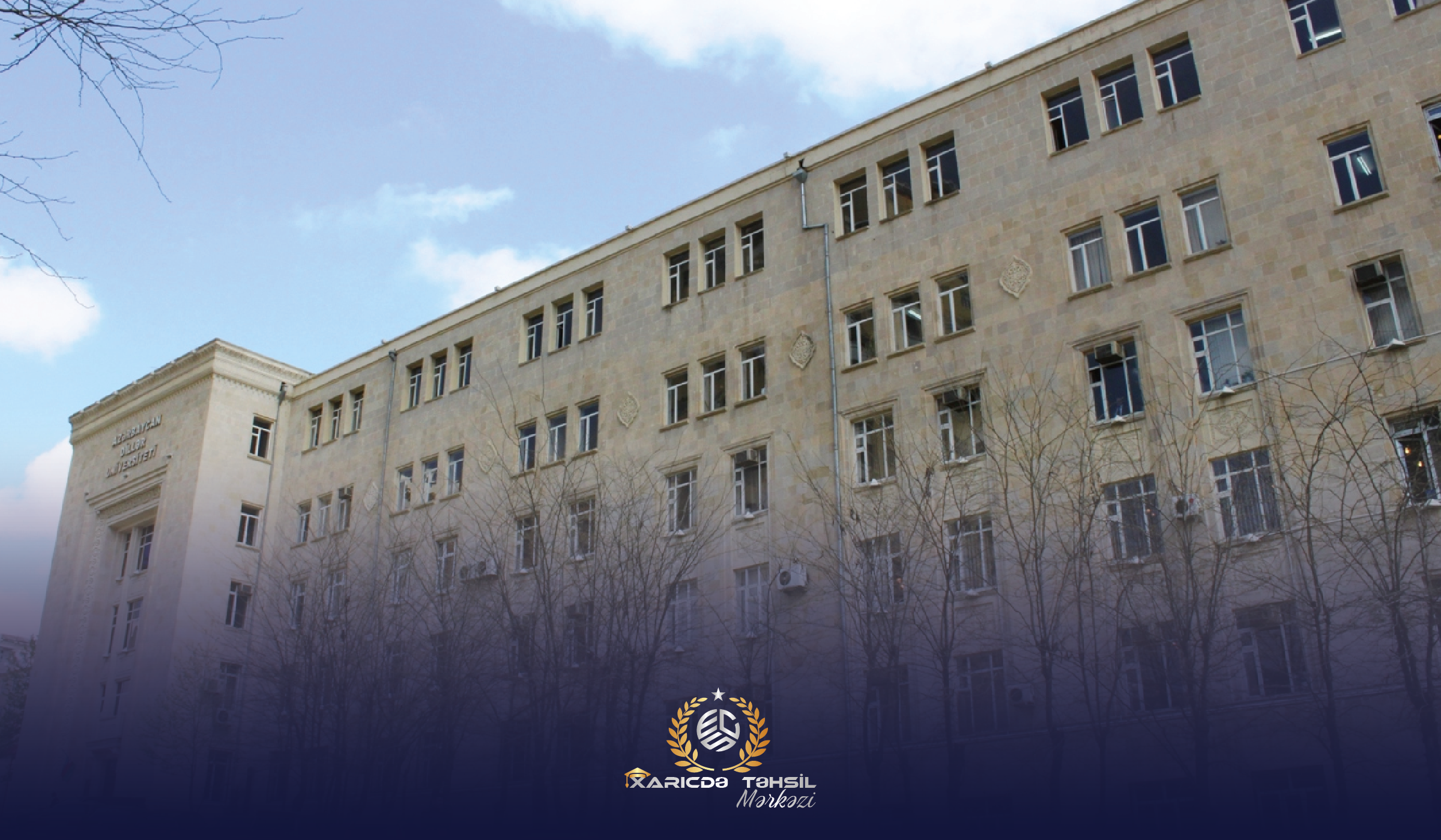 Azerbaycan Bakü  ADU  Diller Üniversitesi                                                